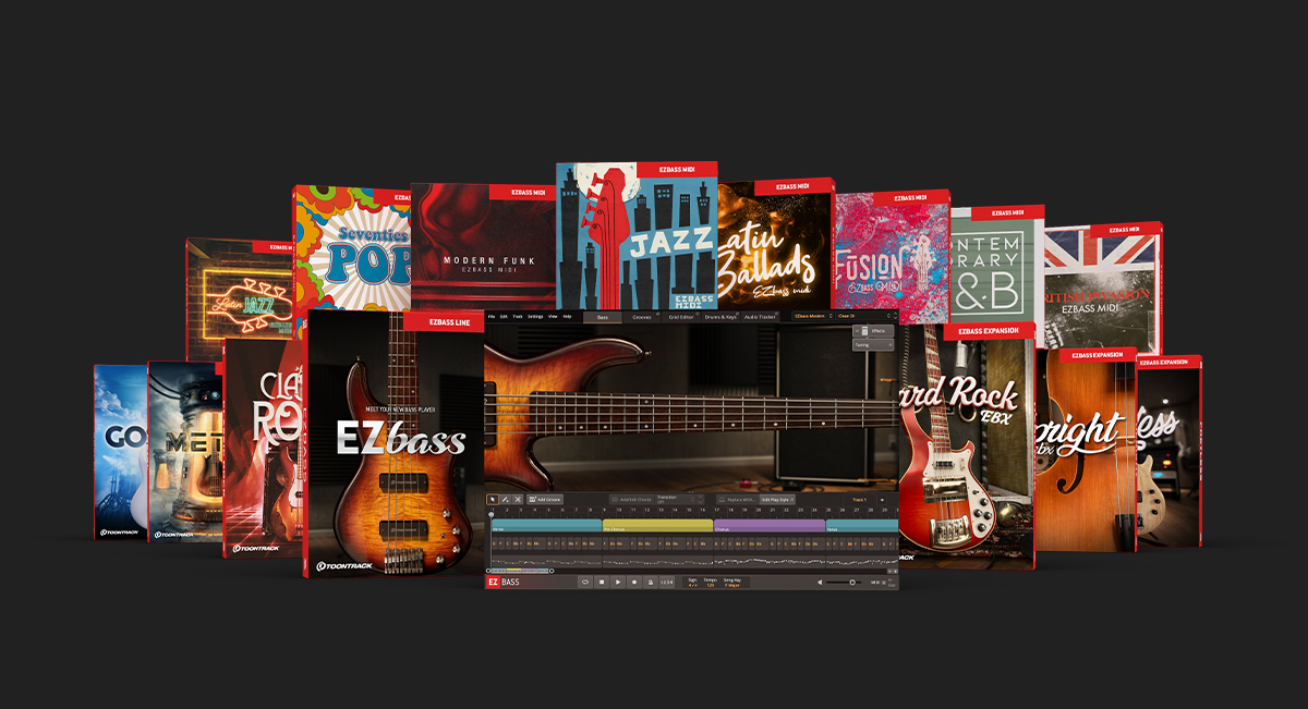 Toontrack EBX Custom Choice - Any EZbass Expansion!